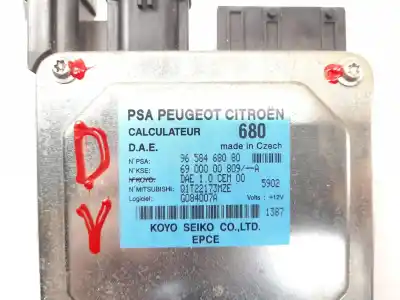 Peça sobressalente para automóvel em segunda mão centralina de direção assistida por citroen c2 (jm_) 1.4 referências oem iam 9658468080 6900000809a g084007a