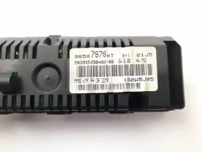 Second-hand car spare part multifunction display for citroen c2 (jm_) 1.4 oem iam references 96597970xt 50355029040200 5555502902