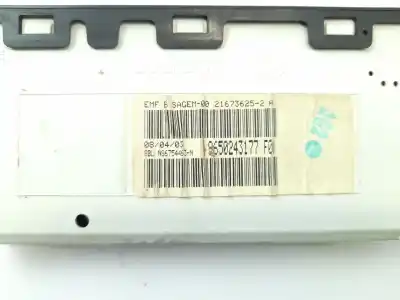 Peça sobressalente para automóvel em segunda mão display gps / multimídia por citroen c5 i break (de_) 2.0 hdi (derhzb, derhze) referências oem iam 9650243177  