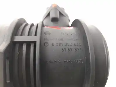 Автозапчастина б/у витратомір повітря для saab 9-3 (ys3d) 2.2 tid посилання на oem iam 5167879 0281002443 