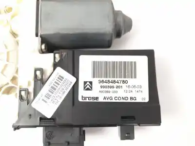 Автозапчасти б/у мотор переднего левого стекла за citroen c5 i (dc_) 2.2 hdi (dc4hxb, dc4hxe) ссылки oem iam 9648484780  