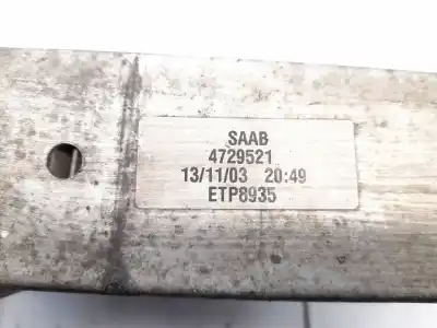 Автозапчастина б/у інтеркулер для saab 9-3 (ys3d) 2.2 tid посилання на oem iam 4729521  