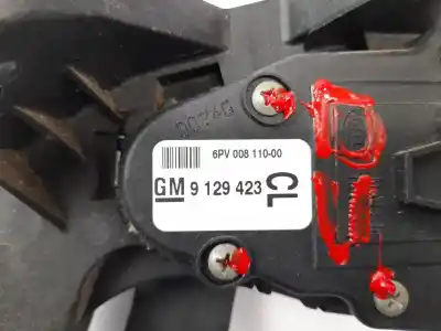 Автозапчастина б/у педаль акселератора для opel corsa d cosmo посилання на oem iam 9129423  