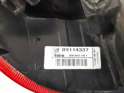 Pezzo di ricambio per auto di seconda mano luci posteriori destra per opel corsa d cosmo riferimenti oem iam 09114337  