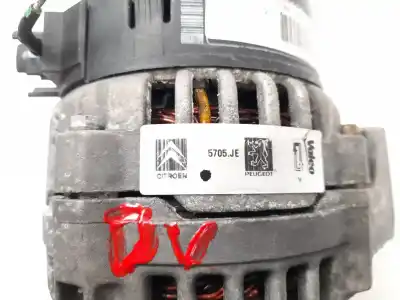 Peça sobressalente para automóvel em segunda mão alternador por citroen jumpy (u6u) 1.9 d referências oem iam   