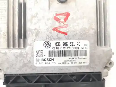 Автозапчасти б/у блок управления двигателем за volkswagen caddy iii monospace (2kb, 2kj, 2cb, 2cj) 1.9 tdi ссылки oem iam 03g906021pc  