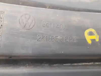 Автозапчасти б/у правая решетка бампера за volkswagen caddy iii monospace (2kb, 2kj, 2cb, 2cj) 1.9 tdi ссылки oem iam 2k0853684  