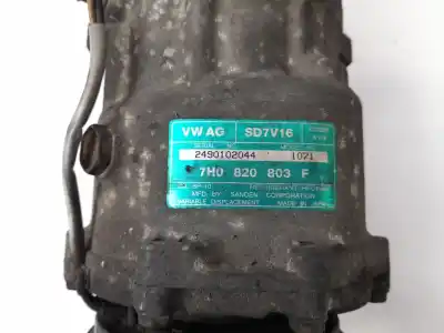 Автозапчастина б/у компресор кондиционера для volkswagen caddy iii monospace (2kb, 2kj, 2cb, 2cj) 1.9 tdi посилання на oem iam 7h0820803f  