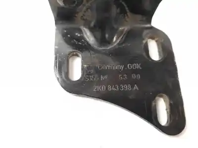 Автозапчасти б/у опора / направляющая раздвижной двери за volkswagen caddy iii monospace (2kb, 2kj, 2cb, 2cj) 1.9 tdi ссылки oem iam 2k0843398a  