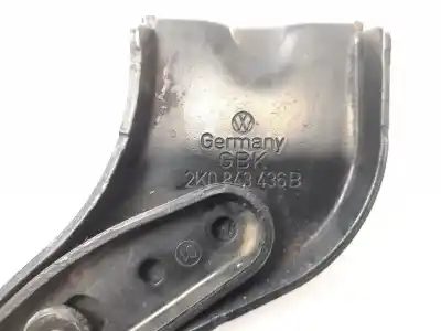 Автозапчастина б/у опора / направляюча розсувних дверей для volkswagen caddy iii monospace (2kb, 2kj, 2cb, 2cj) 1.9 tdi посилання на oem iam 2k0843436b  