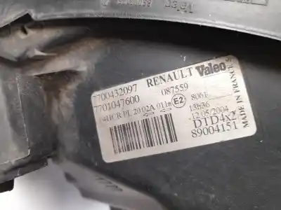 Gebrauchtes Autoersatzteil rechter scheinwerfer zum renault scénic i monospace (ja0/1_, fa0_) 1.9 dci (ja05, ja1f) oem-iam-referenzen 7700432097  