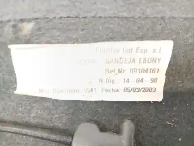 Second-hand car spare part parcel shelf for opel astra g fastback (t98) 1.7 dti 16v (f08, f48) oem iam references   