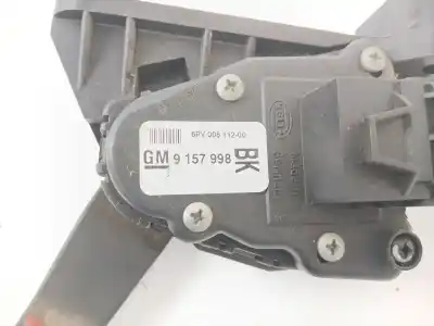 Second-hand car spare part accelerator pedal for opel astra g fastback (t98) 1.7 dti 16v (f08, f48) oem iam references 9157998  