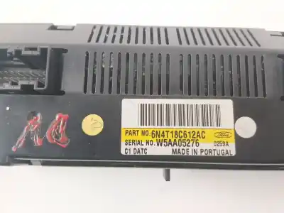 Second-hand car spare part heating / air conditioning control panel for ford focus ii (da_, hcp, dp) 1.8 tdci oem iam references 6n4t18c612ac  