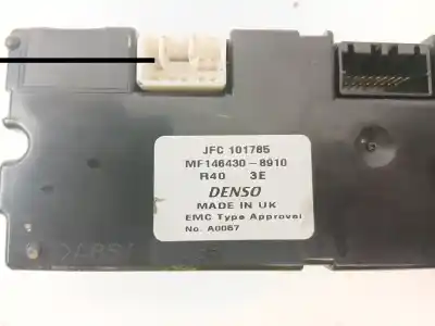 Second-hand car spare part heating / air conditioning control panel for mg mg zt cdti oem iam references mf146430  
