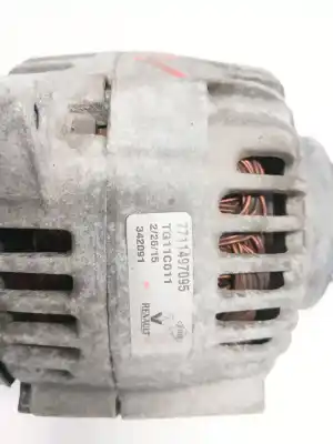 Second-hand car spare part alternator for renault scénic ii (jm0/1_) 1.5 dci (jm02, jm13) oem iam references 7711497095   Second-hand car spare part alternator for renault scénic ii (jm0/1_) 1.5 dci (jm02, jm13) oem iam references 7711497095