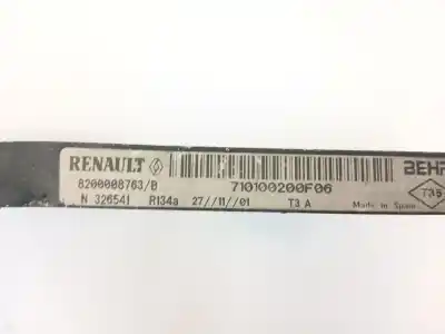 Автозапчастина б/у конденсат/радіатор кондиционера для renault laguna ii (bg0/1_) 1.9 dci (bg08, bg0g) посилання на oem iam 8200008763  