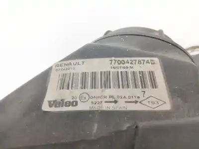 Автозапчастина б/у ліва фара для renault megane i classic (la0/1_) 1.9 dti (la08, la0n) посилання на oem iam 7700427874  