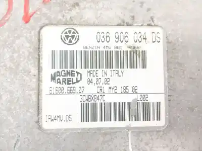 Second-hand car spare part ecu engine control for seat leon (1m1) 1.6 16 v oem iam references 036906034  