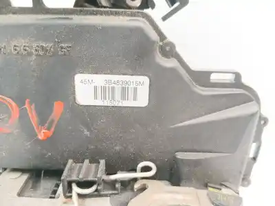 Автозапчастина б/у замок дверей заднього лівого для seat leon (1m1) 1.6 16 v посилання на oem iam 3b4839015  