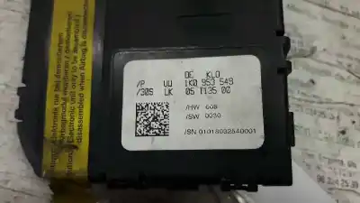 Second-hand car spare part electronic module for audi a3 (8p) 1.9 tdi ambiente oem iam references 1k0953549  