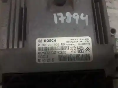 Second-hand car spare part ecu engine control for peugeot 208 active oem iam references 0281017920 9666729680 9677529580