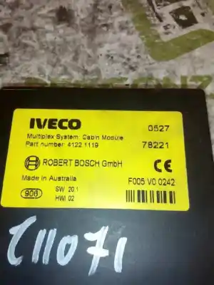 Автозапчастина б/у електронний модуль для iveco stralis (as) fsa t / fp lt 4x2 gran espacio посилання на oem iam 41221119  sw20.1