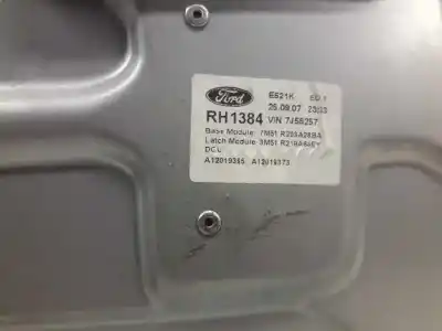 Second-hand car spare part passenger side right window regulator for ford c-max (cb3) ghia oem iam references 7m51r203a28ba  