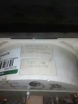 Peça sobressalente para automóvel em segunda mão quadrante por iveco eurotech cursor (mh) chasis  (190 e 24) larga distancia referências oem iam 99434035  6841929901