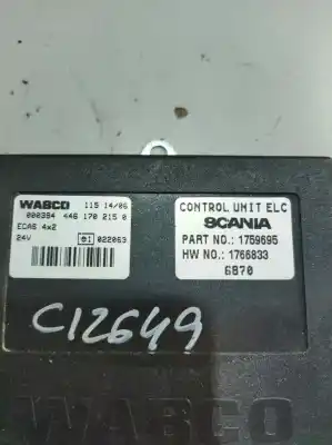 Автозапчастина б/у електронний модуль для scania serie p/g/r (c-clase) 11.7 diesel посилання на oem iam 4461702150  1759695