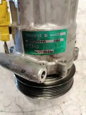 Second-hand car spare part air conditioning compressor for citroen c2 x oem iam references 9655191680  