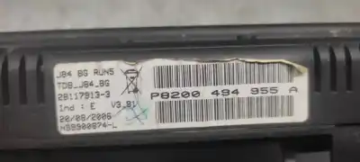 Peça sobressalente para automóvel em segunda mão quadrante por renault scenic ii authentique referências oem iam 8200494955a  ns9900874l