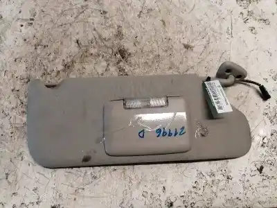 Second-hand car spare part right sunshade for chrysler 300 c 3.0 crd oem iam references 