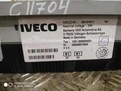 Автозапчастина б/у панель інструментів для iveco stralis (as) fsa t / p 4x2 gran espacio посилання на oem iam 504101671  