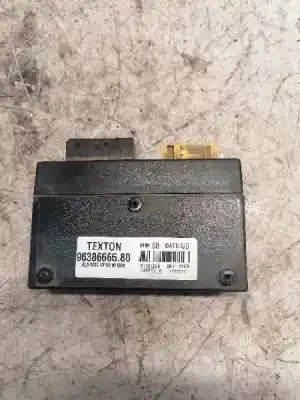 Pièce détachée automobile d'occasion MODULE IMMOBILISATEUR ANTIDÉMARRAGE pour PEUGEOT 806  Références OEM IAM 9638666580  