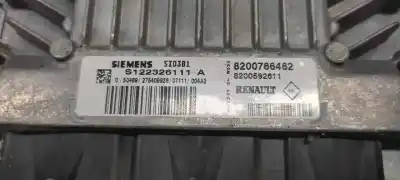 Second-hand car spare part ecu engine control for renault scenic ii authentique oem iam references 8200766462 s122326111a 8200592611