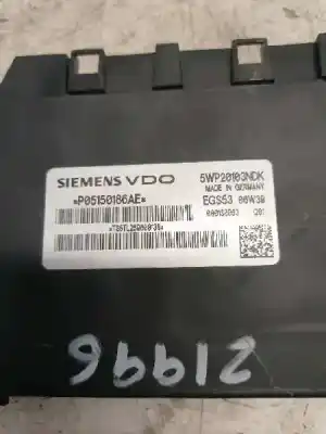 Second-hand car spare part automatic gearbox control unit for chrysler 300 c 3.0 crd oem iam references p05150186ae  5wp20103ndk