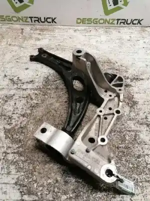 Peça sobressalente para automóvel em segunda mão braço de suspensão inferior esquerdo dianteiro por audi a3 (8p) 2.0 tdi referências oem iam 1k0407153g
