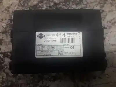 Peça sobressalente para automóvel em segunda mão módulo electrónico do fecho central por nissan almera (n16/e) acenta referências oem iam 5wk48511