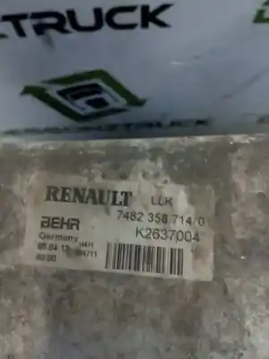 Автозапчастина б/у інтеркулер для renault premium route ->2006 fas 4x2 larga distancia посилання на oem iam 748235871401 81cm alto/59.5cm largo k2637004 Автозапчастина б/у інтеркулер для renault premium route ->2006 fas 4x2 larga distancia посилання на oem iam 748235871401 81cm alto/59.5cm largo k2637004