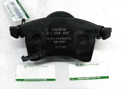 Peça sobressalente para automóvel em segunda mão pastilhas para travão por opel zafira a blue line referências oem iam 