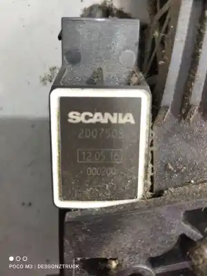 Автозапчасти б/у педаль газа за scania serie p/g/r (c-clase) 12.7 diesel ссылки oem iam 2007508  