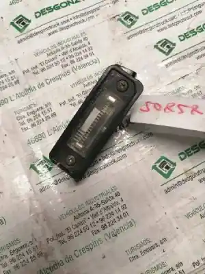 Peça sobressalente para automóvel em segunda mão luz da chapa de matrícula por seat leon (1p1) comfort limited referências oem iam 3d0943021a