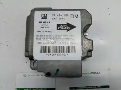 Second-hand car spare part airbag control unit for opel zafira a blue line oem iam references 13261676  