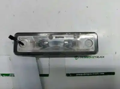 Peça sobressalente para automóvel em segunda mão luz da chapa de matrícula por opel zafira a blue line referências oem iam 1224143