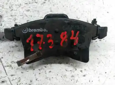 Peça sobressalente para automóvel em segunda mão pastilhas para travão por opel meriva blue line referências oem iam 