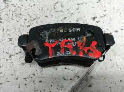 Peça sobressalente para automóvel em segunda mão pastilhas para travão por opel meriva blue line referências oem iam 