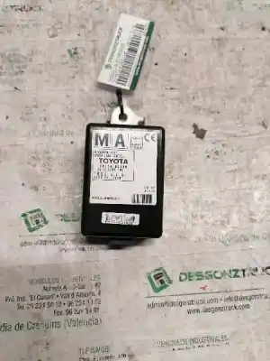 Peça sobressalente para automóvel em segunda mão módulo eletrônico por toyota auris live referências oem iam 8974002100