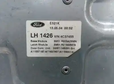 Автозапчастина б/у регулятор вікна передній лівий для ford focus c-max (cap) connection посилання на oem iam 1738645  3m51r045h17a