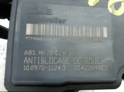 Peça sobressalente para automóvel em segunda mão abs por citroen c2 furio referências oem iam 9658260080  10020700644